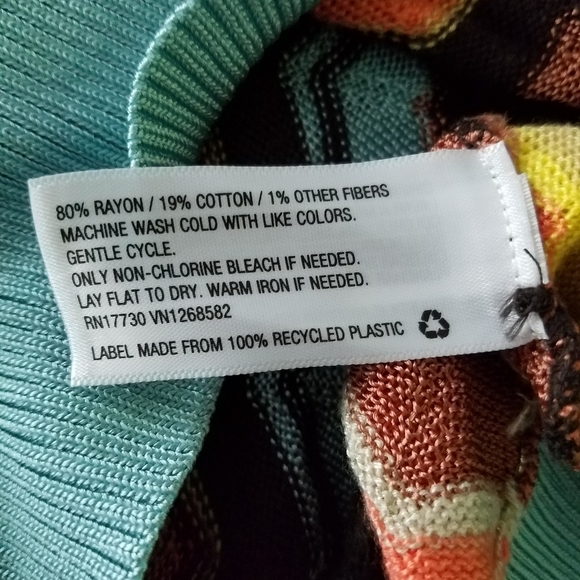 NWT Missoni for Target V Neck Cardigan Size Small - Picture 5 of 5